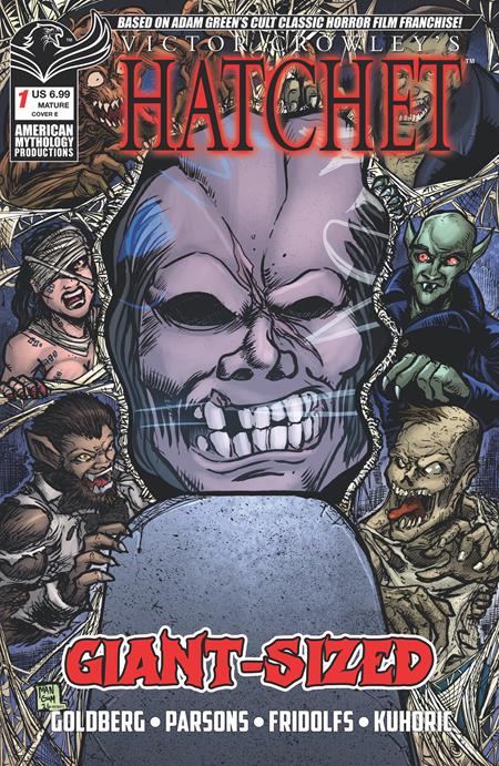 GIANT SIZED HATCHET HALLOWEEN #1 (ONE SHOT) CVR E GABRIEL MANGUM VAR — Cover