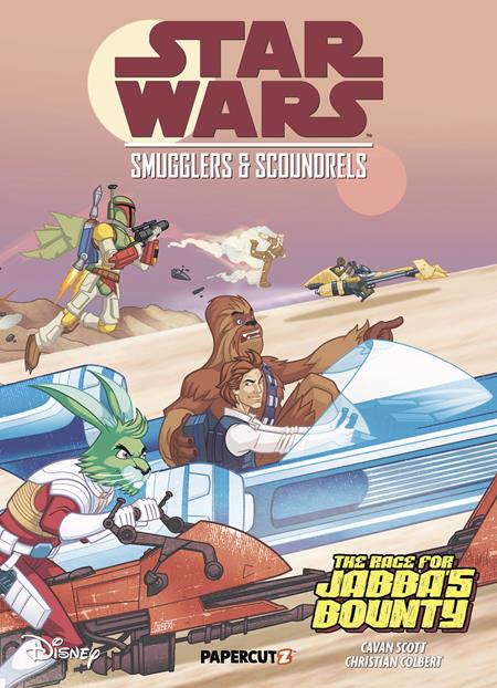 STAR WARS SMUGGLERS AND SCOUNDRELS HC VOL 01 RACE FOR JABBAS BOUNTY — Cover
