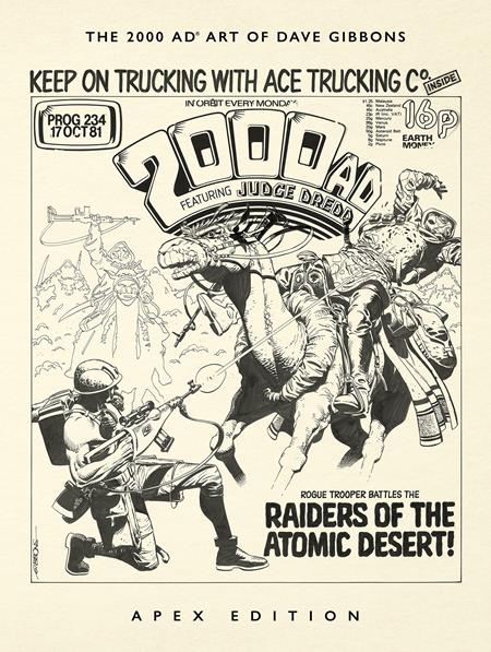 2000 AD ART OF DAVE GIBBONS APEX EDITION HC — Cover