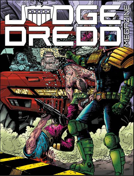 JUDGE DREDD MEGAZINE #497 — Cover