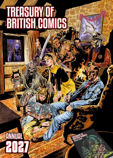 TREASURY OF BRITISH COMICS ANNUAL 2027 HC — Cover