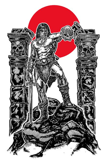 CONAN THE BARBARIAN TIDES OF THE TYRANT KING #2 (OF 4) CVR F MICAH ULRICH VIRGIN FOIL VAR (MR) — Cover