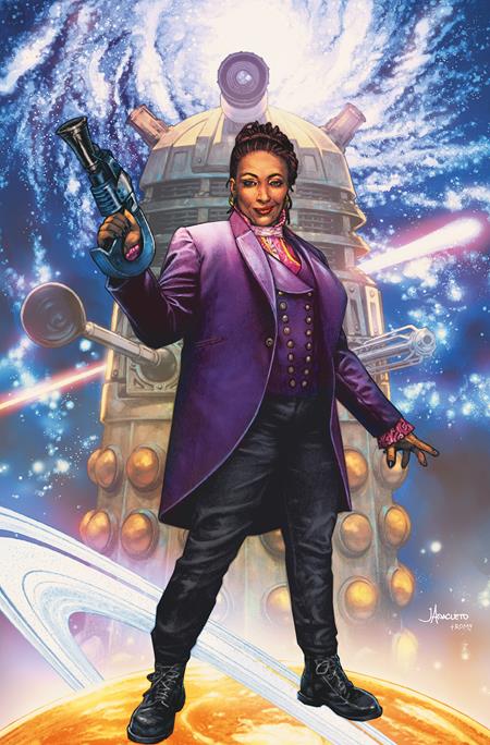 DOCTOR WHO CIRCUIT BREAKER #1 SDCC EXCLUSIVE JAY ANACLETO VIRGIN FOIL — Cover