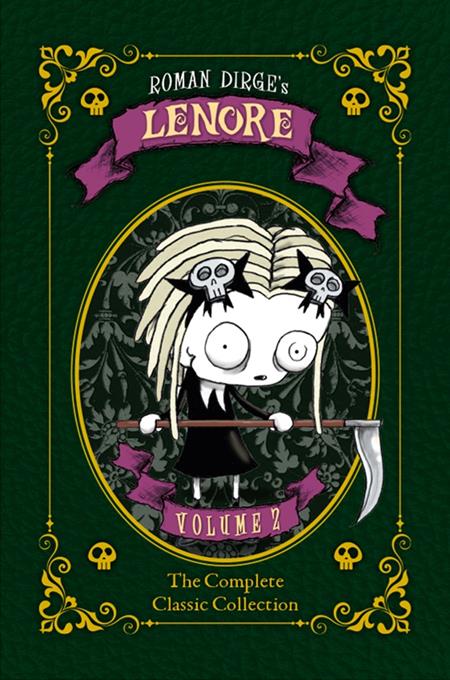 LENORE HC SLIPCASE SET SWIRLIES PURPLE NURPLES PINK BELLIES — Cover