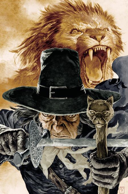 SOLOMON KANE THE LION ERRANT #1 SDCC EXCLUSIVE JH WILLIAMS III VIRGIN FOIL VAR (MR) — Cover