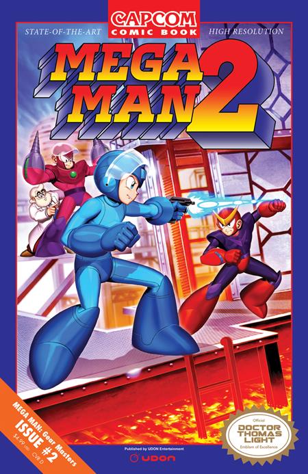 MEGA MAN GEAR MASTERS #2 (OF 5) CVR D INC 1:5 GENZOMAN VAR — Cover