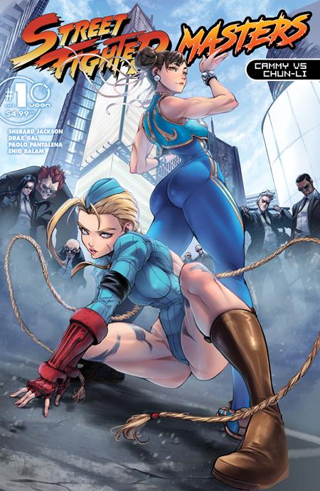 STREET FIGHTER MASTERS CAMMY VS CHUN LI #1 (ONE SHOT) CVR A DRAX GAL — Cover