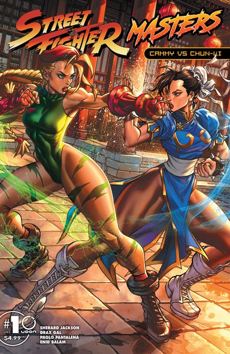 STREET FIGHTER MASTERS CAMMY VS CHUN LI #1 (ONE SHOT) CVR B PAOLO PANTALENA VAR — Cover