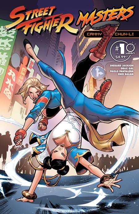 STREET FIGHTER MASTERS CAMMY VS CHUN LI #1 (ONE SHOT) CVR C ENID BALAM VAR — Cover