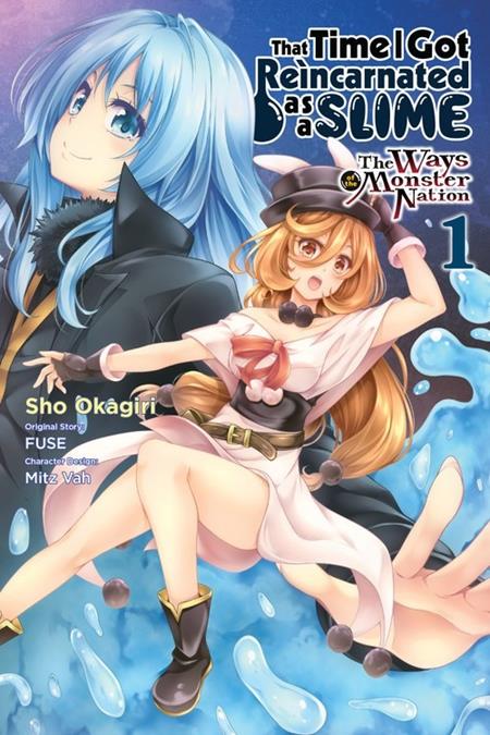 THAT TIME I GOT REINCARNATED AS A SLIME THE WAYS OF THE MONSTER NATION TP VOL 01 — Cover
