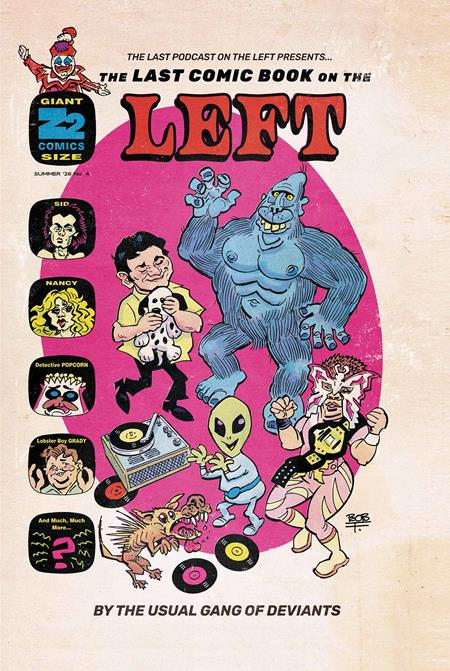 LAST COMIC BOOK ON THE LEFT HC VOL 04 (MR) — Cover