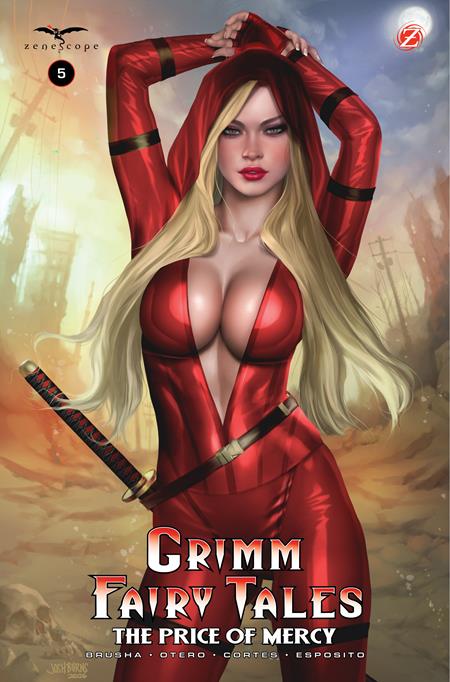 GRIMM FAIRY TALES VOL 3 #5 CVR C JOSH BURNS VAR — Cover