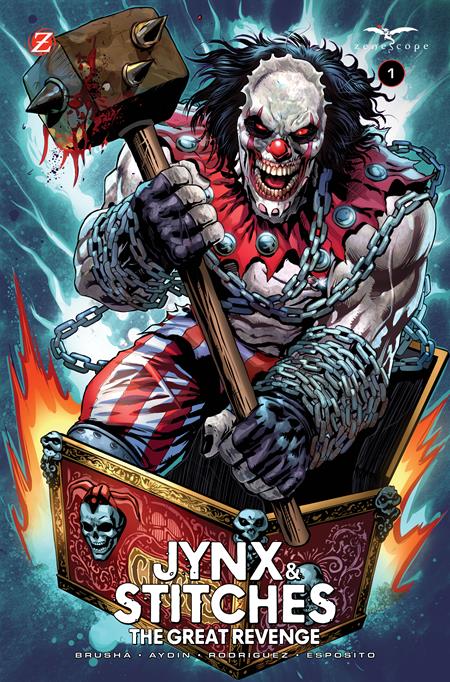 JYNX AND STITCHES THE GREAT REVENGE #1 (OF 3) CVR B HAKAN AYDIN VAR — Cover
