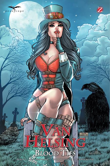 VAN HELSING ANNUAL 2026 BLOOD TIES (ONE SHOT) CVR B JYN LEONARD VAR — Cover