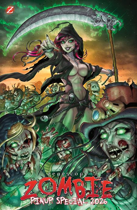 ZENESCOPE ZOMBIE PINUP SPECIAL 2026 (ONE-SHOT) CVR B CARDIGRADE VAR — Cover