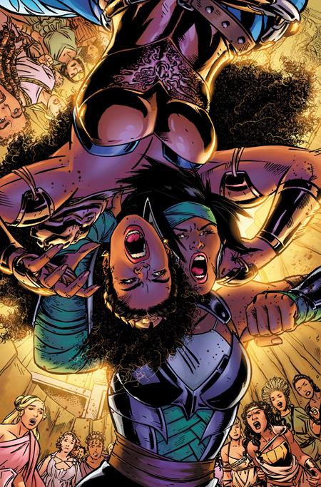 Nubia y las Amazonas #2 Portada Variante Cartulina de Maika Sozo