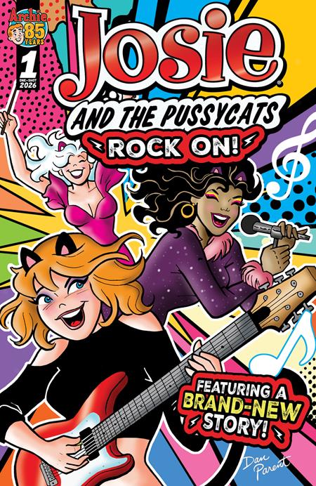 JOSIE AND THE PUSSYCATS ROCK ON (ONE SHOT) CVR A DAN PARENT — Cover