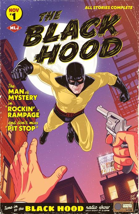 JOSIE AND THE PUSSYCATS ROCK ON (ONE SHOT) CVR E MATT TALBOT BLACK HOOD FOIL VAR — Cover