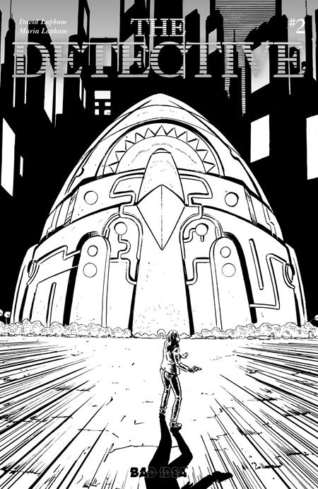 DETECTIVE #2 (OF 2) CVR F INC 1:20 DAVID LAPHAM B&W VAR — Cover