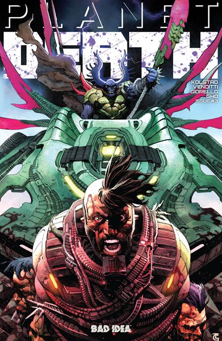 PLANET DEATH #3 (OF 4) CVR A TOMAS GIORELLO — Cover