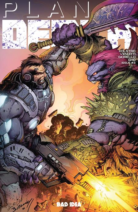 PLANET DEATH #3 (OF 4) CVR C MARK BAGLEY VAR — Cover