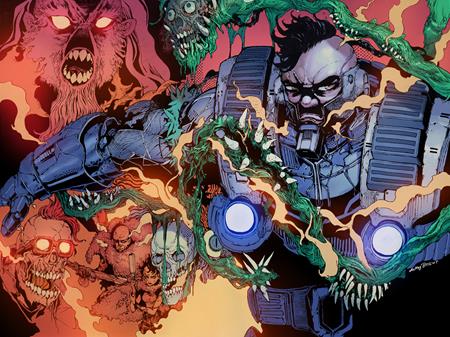 PLANET DEATH #3 (OF 4) CVR D ACKY BRIGHT WRAPAROUND VAR — Cover