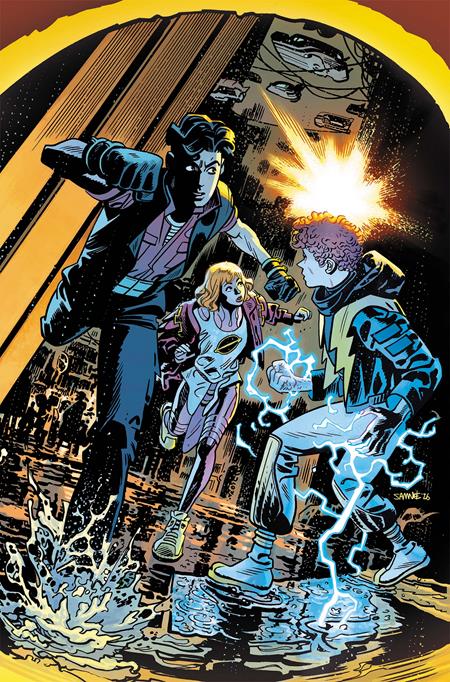 LEGION OF SUPER-HEROES #3 CVR B CHRIS SAMNEE CARD STOCK VAR — Cover