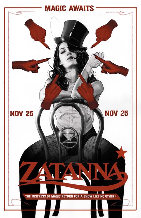 ZATANNA (2026) #8 CVR B JOSHUA SWAY SWABY CARD STOCK VAR — Cover