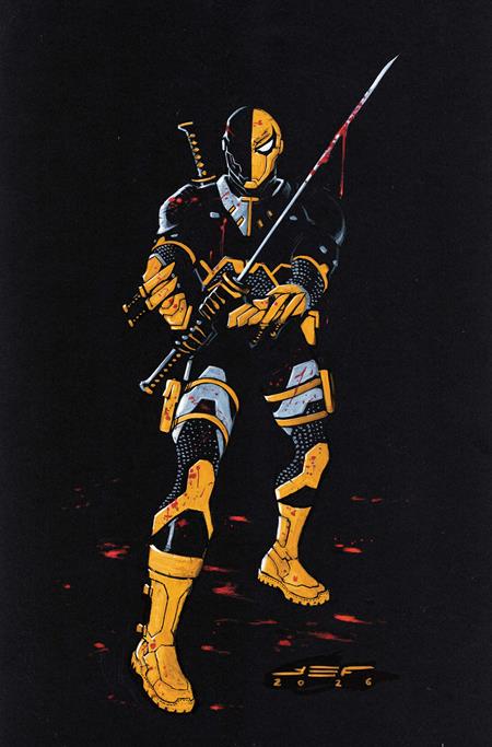 DEATHSTROKE THE TERMINATOR #9 CVR C JUAN FERREYRA CARD STOCK VAR — Cover