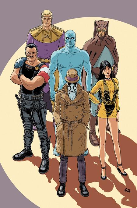 BATMAN #15 CVR F FRANK QUITELY WATCHMEN 40TH ANNIVERSARY CARD STOCK VAR — Cover