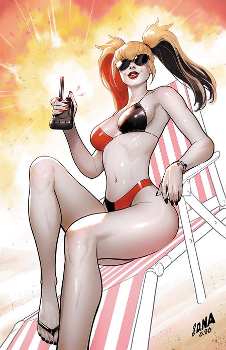 HARLEY QUINN #68 CVR B DAVID NAKAYAMA CARD STOCK VAR — Cover