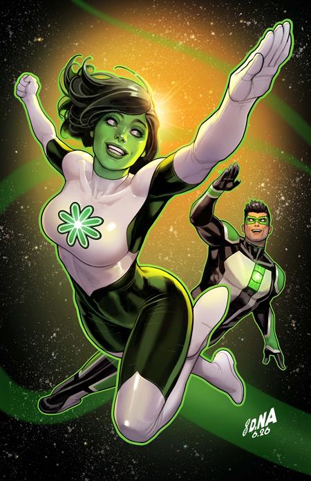 GREEN LANTERN #41 CVR B DAVID NAKAYAMA CARD STOCK VAR (GREEN LANTERN FIRST LIGHT) — Cover