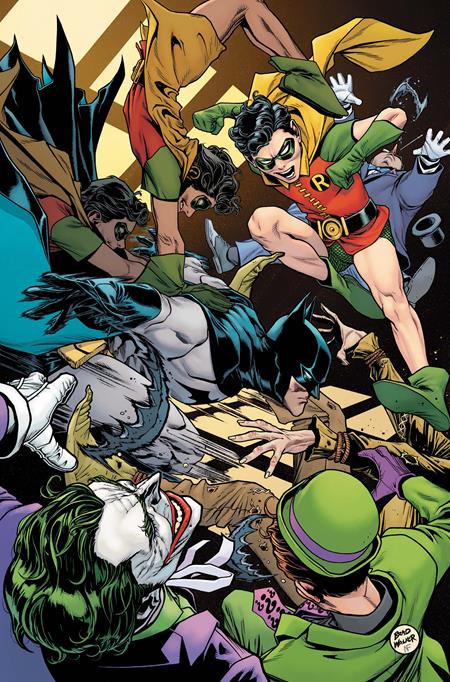 BATMAN & ROBIN YEAR ONE DYNAMIC DUOS #4 (OF 12) CVR B BRAD WALKER CARD STOCK VAR — Cover