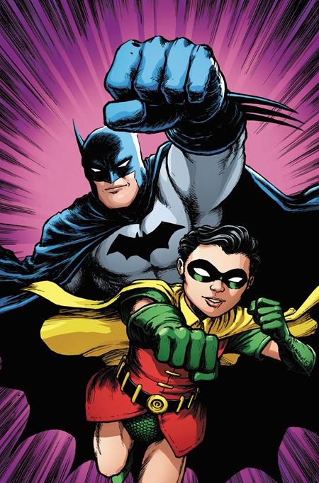 BATMAN & ROBIN YEAR ONE DYNAMIC DUOS #4 (OF 12) CVR C CHRIS BURNHAM CARD STOCK VAR — Cover