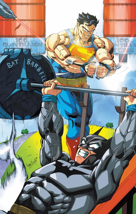 BATMAN SUPERMAN WORLDS FINEST #57 CVR B MARIO FOX FOCCILLO CARD STOCK VAR — Cover