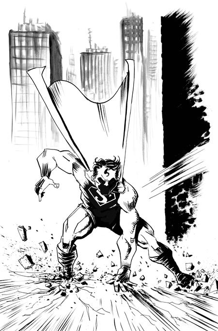 SUPERMAN THE STRANGER #3 (OF 6) CVR C JEFF LEMIRE CARD STOCK VAR (MR) — Cover