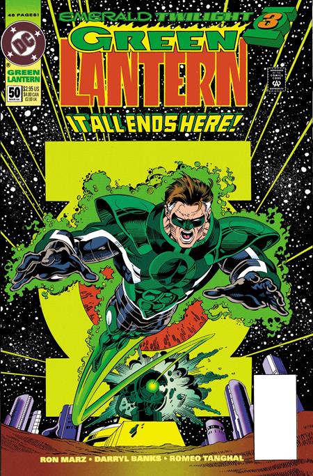 GREEN LANTERN #50 FACSIMILE EDITION CVR A DARRYL BANKS — Cover