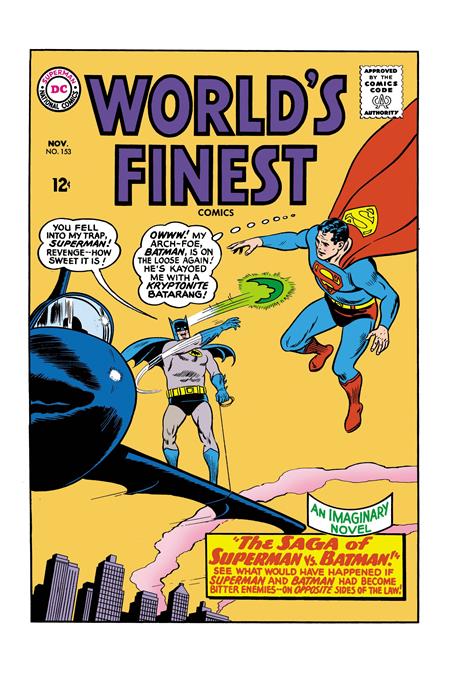 WORLDS FINEST COMICS #153 FACSIMILE EDITION CVR A CURT SWAN — Cover