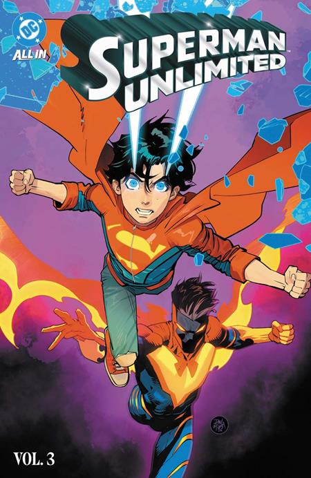 SUPERMAN UNLIMITED HC VOL 03 REIGN OF THE SUPERBOYS - TOMORROW MAN — Cover