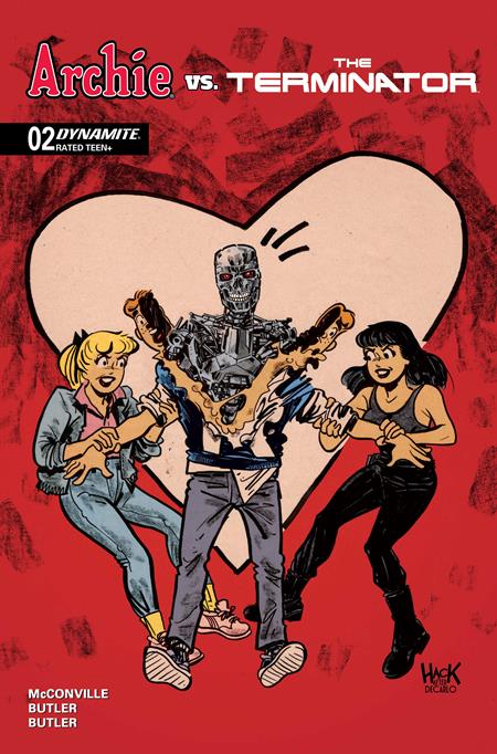 ARCHIE VS THE TERMINATOR #2 CVR C ROBERT HACK VAR — Cover