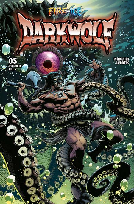 FIRE AND ICE DARKWOLF #5 CVR B RICCARDO LATINA VAR — Cover