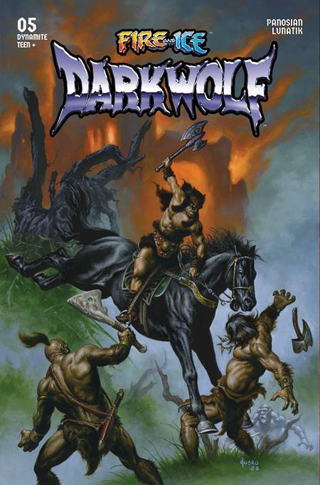 FIRE AND ICE DARKWOLF #5 CVR C JOE JUSKO VAR — Cover
