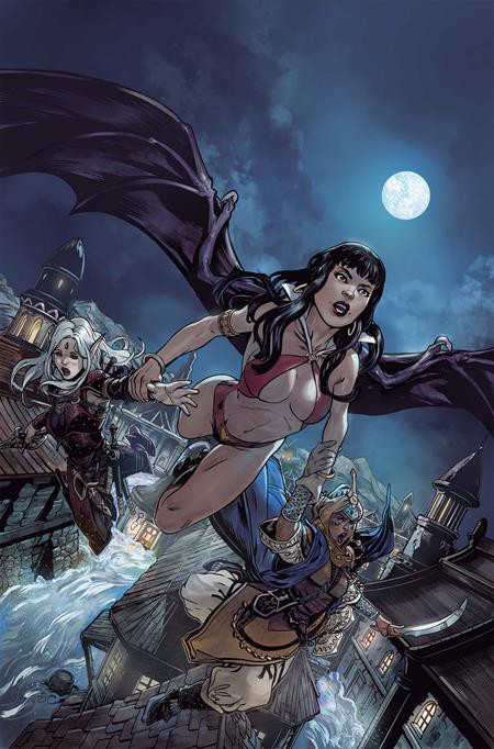 PATHFINDER VAMPIRELLA BLADE OF DARKNESS #2 CVR H INC 1:20 STEVEN CUMMINGS VIRGIN VAR — Cover