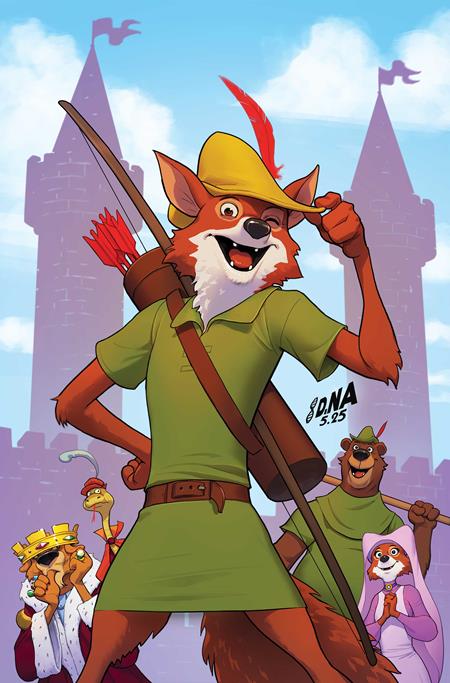 ROBIN HOOD (2026) #1 CVR G DAVID NAKAYAMA METAL PREMIUM VAR — Cover