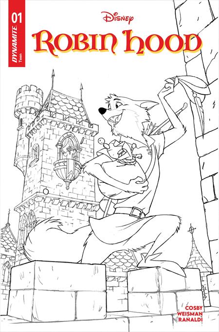 ROBIN HOOD (2026) #1 CVR N INC 1:25 JOSHUA MIDDLETON LINE ART VAR — Cover