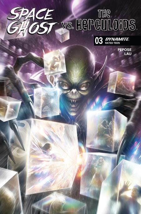 SPACE GHOST VS THE HERCULOIDS #3 CVR A FRANCESCO MATTINA — Cover