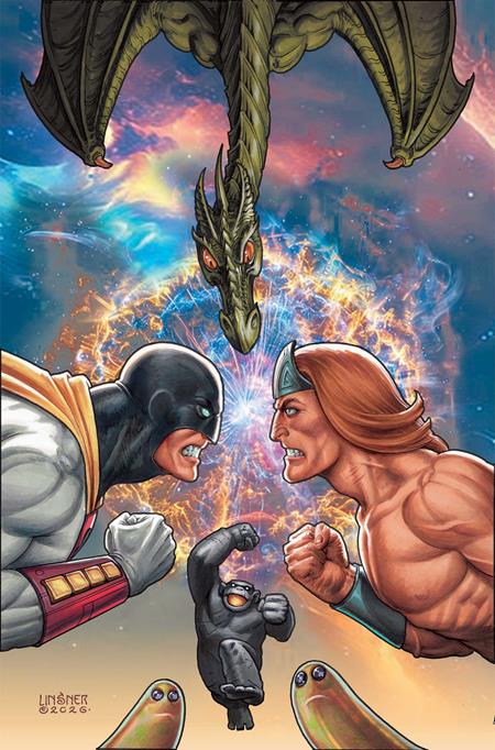 SPACE GHOST VS THE HERCULOIDS #3 CVR H INC 1:15 JOSEPH MICHAEL LINSNER VIRGIN VAR — Cover