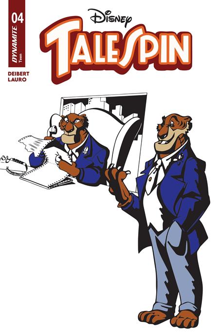 TALESPIN #4 CVR D CHARACTER DESIGN ART VAR — Cover