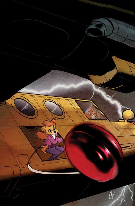 TALESPIN #4 CVR F INC 1:10 CAT STAGGS ART VIRGIN VAR — Cover