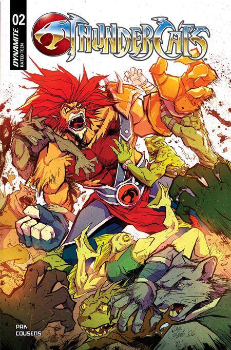 THUNDERCATS (2026) #2 CVR B DAVID COUSENS VAR — Cover